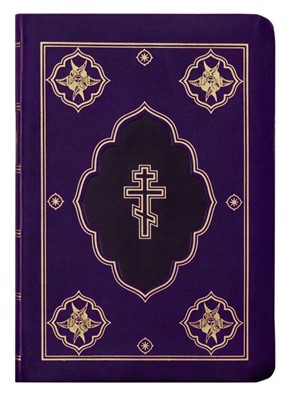 Библия с неканоническими книгами 045 DC, кожа фиолетовая